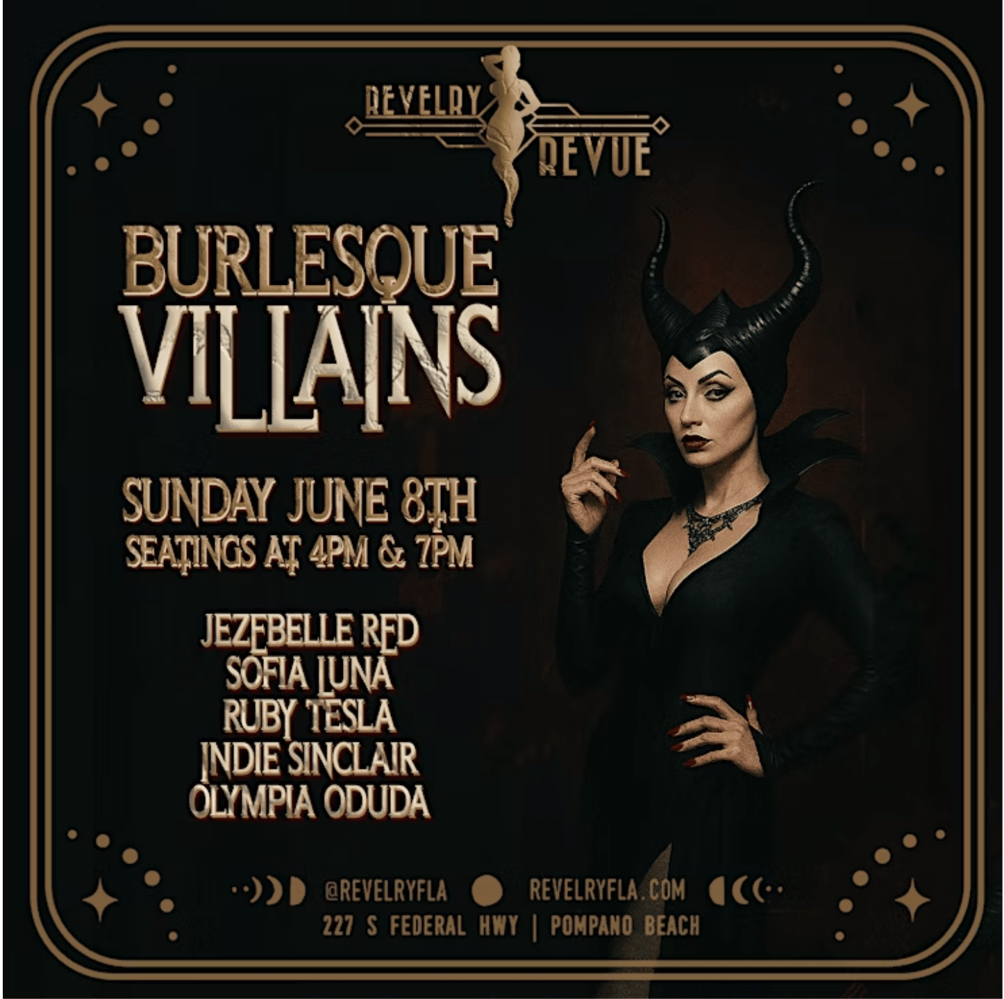 Villains Burlesque Revue in Pompano Beach